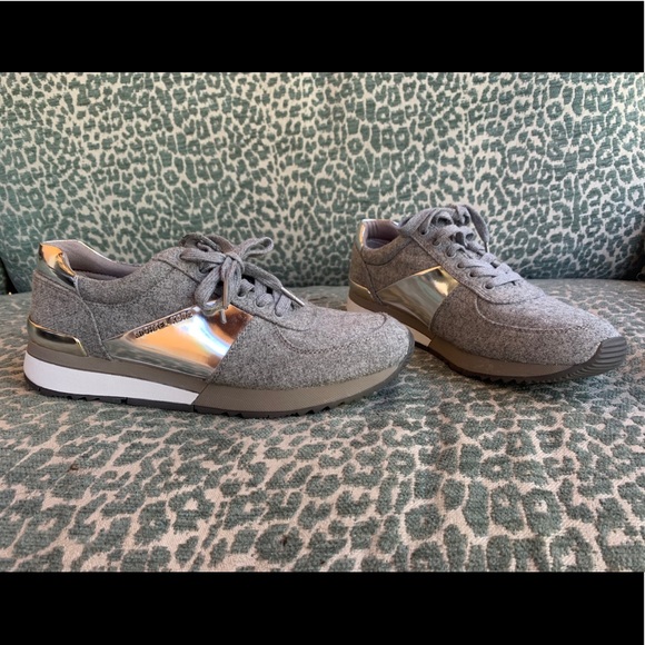 Michael Kors Silver and Gray Sneaker - Picture 2 of 10